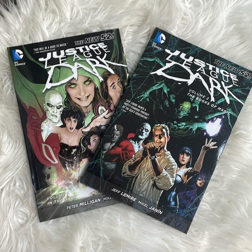 Justice League Dark Vol 1 & 2 Soft Cover - DC Comics  - Graphic Novel